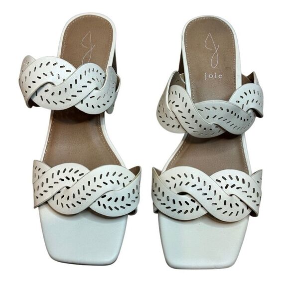 Joie Society Slip On Square Toe Block Heel Sandal - Picture 3 of 10